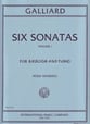 SIX SONATAS VOL 1 BASSOON SOLO cover